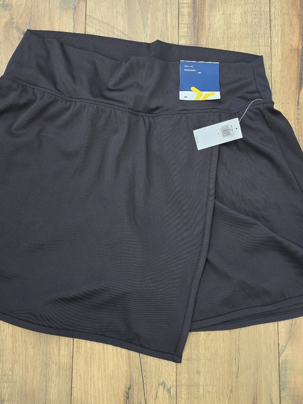 Women’s Black Athletic Skort - Performance Stretch